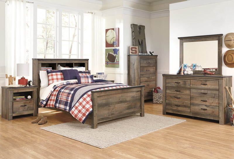 Trinell Bookcase Bed - Coastal Roots Furniture (Courtenay, BC)