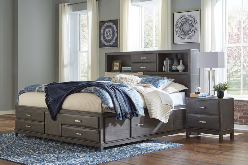 Caitbrook Storage Bed with 8 Drawers - Coastal Roots Furniture (Courtenay, BC)
