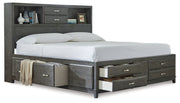 Caitbrook Storage Bed with 8 Drawers - Coastal Roots Furniture (Courtenay, BC)