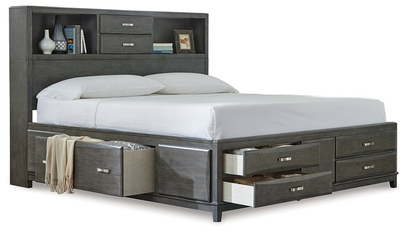 Caitbrook Storage Bed with 8 Drawers - Coastal Roots Furniture (Courtenay, BC)