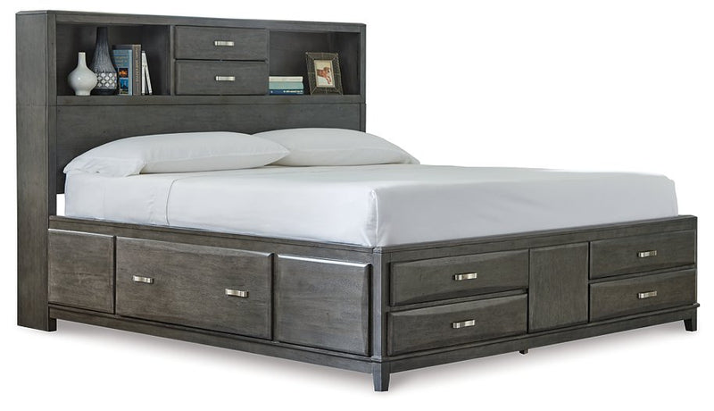 Caitbrook Storage Bed with 8 Drawers - Coastal Roots Furniture (Courtenay, BC)