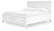 Fortman Panel Storage Bed - Coastal Roots Furniture (Courtenay, BC)