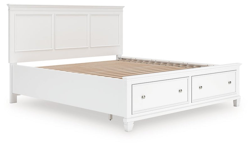 Fortman Panel Storage Bed - Coastal Roots Furniture (Courtenay, BC)