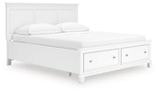 Fortman Panel Storage Bed - Coastal Roots Furniture (Courtenay, BC)