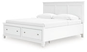 Fortman Panel Storage Bed - Coastal Roots Furniture (Courtenay, BC)