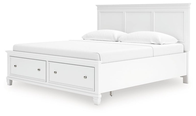 Fortman Panel Storage Bed - Coastal Roots Furniture (Courtenay, BC)