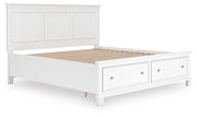 Fortman Panel Storage Bed - Coastal Roots Furniture (Courtenay, BC)
