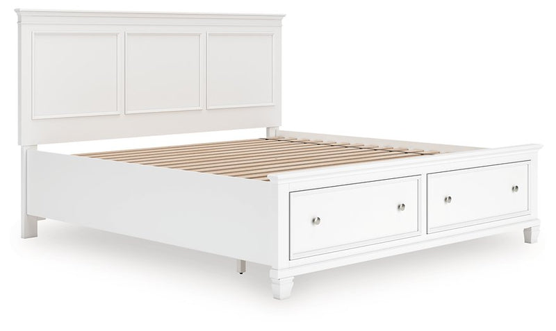 Fortman Panel Storage Bed - Coastal Roots Furniture (Courtenay, BC)