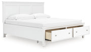 Fortman Panel Storage Bed - Coastal Roots Furniture (Courtenay, BC)