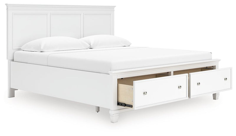 Fortman Panel Storage Bed - Coastal Roots Furniture (Courtenay, BC)