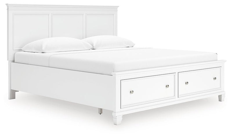 Fortman Panel Storage Bed - Coastal Roots Furniture (Courtenay, BC)