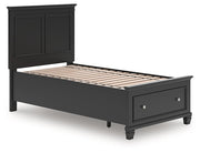 Lanolee Panel Storage Bed - Coastal Roots Furniture (Courtenay, BC)