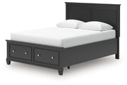 Lanolee Panel Storage Bed - Coastal Roots Furniture (Courtenay, BC)