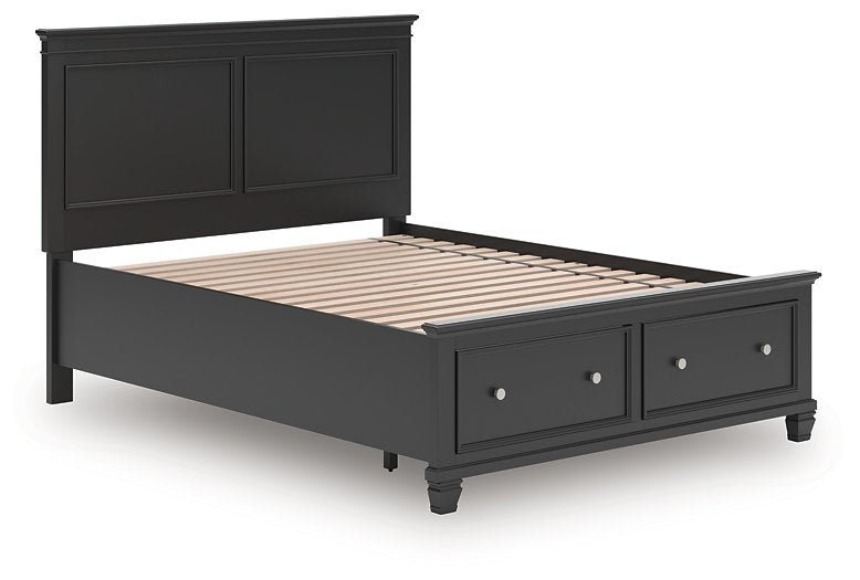 Lanolee Panel Storage Bed - Coastal Roots Furniture (Courtenay, BC)