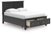 Lanolee Panel Storage Bed - Coastal Roots Furniture (Courtenay, BC)