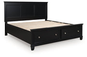 Lanolee Panel Storage Bed - Coastal Roots Furniture (Courtenay, BC)