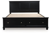 Lanolee Panel Storage Bed - Coastal Roots Furniture (Courtenay, BC)