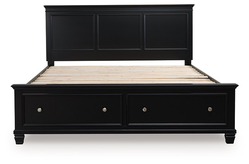 Lanolee Panel Storage Bed - Coastal Roots Furniture (Courtenay, BC)