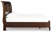 Trellington Sleigh Storage Bed - Coastal Roots Furniture (Courtenay, BC)