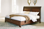 Trellington Sleigh Storage Bed - Coastal Roots Furniture (Courtenay, BC)