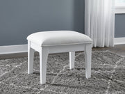 Chalanna Vanity Stool - Coastal Roots Furniture (Courtenay, BC)