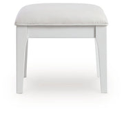Chalanna Vanity Stool - Coastal Roots Furniture (Courtenay, BC)