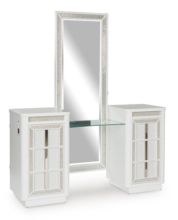 Chalanna Vanity with Mirror - Coastal Roots Furniture (Courtenay, BC)