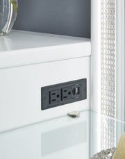 Chalanna Vanity with Mirror - Coastal Roots Furniture (Courtenay, BC)