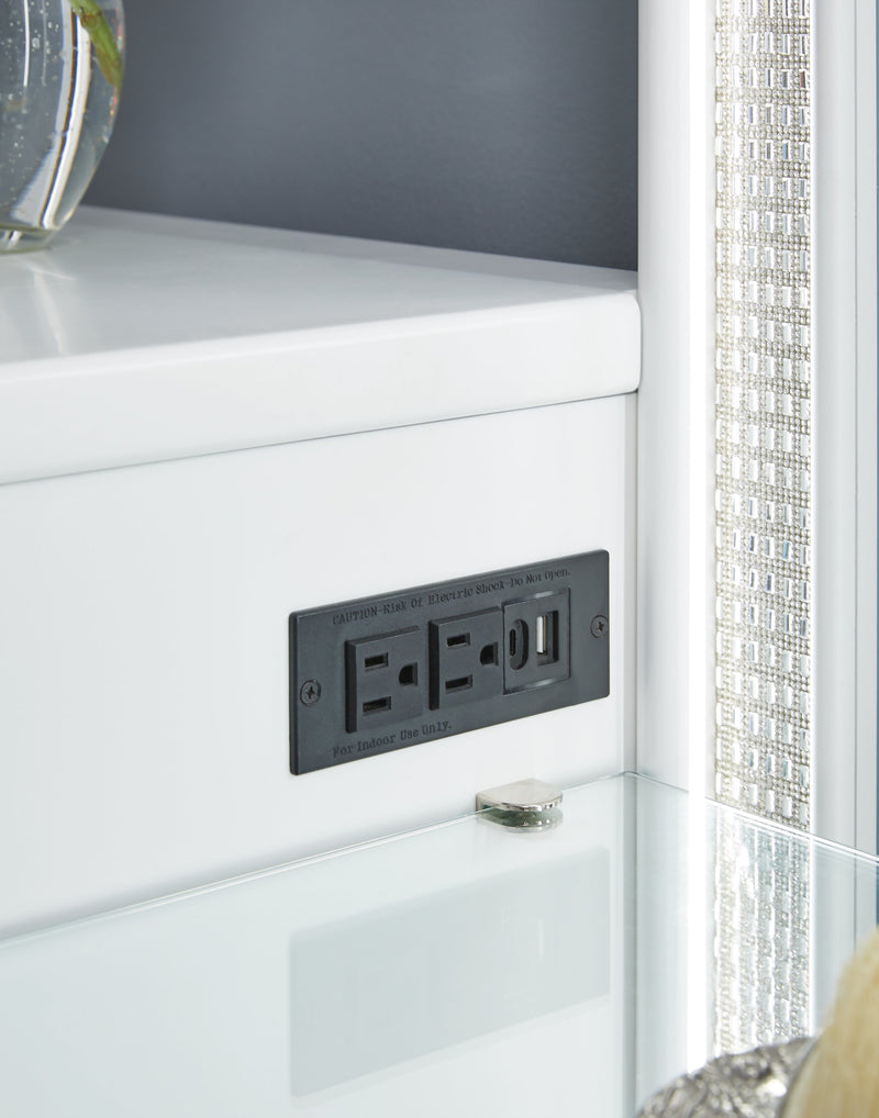 Chalanna Vanity with Mirror - Coastal Roots Furniture (Courtenay, BC)