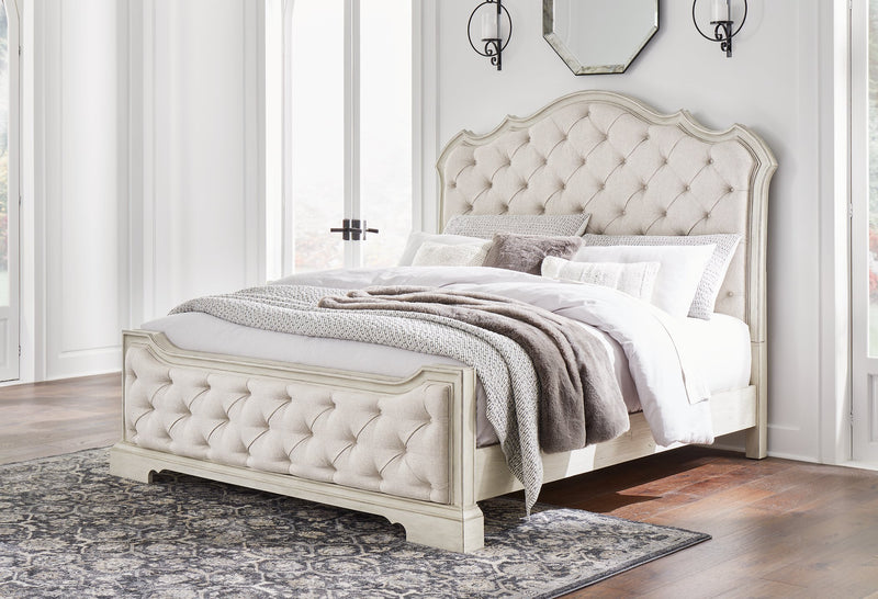 Arlendyne Upholstered Bed - Coastal Roots Furniture (Courtenay, BC)