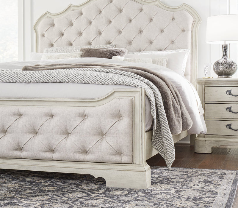 Arlendyne Upholstered Bed - Coastal Roots Furniture (Courtenay, BC)