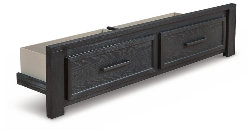 Foyland Panel Storage Bed - Coastal Roots Furniture (Courtenay, BC)