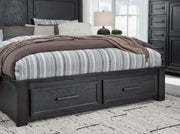 Foyland Panel Storage Bed - Coastal Roots Furniture (Courtenay, BC)