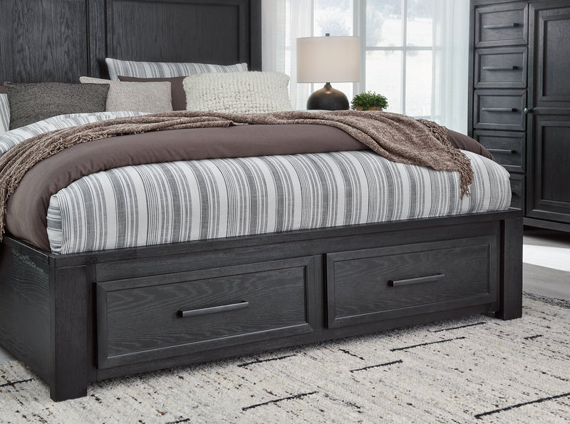 Foyland Panel Storage Bed - Coastal Roots Furniture (Courtenay, BC)