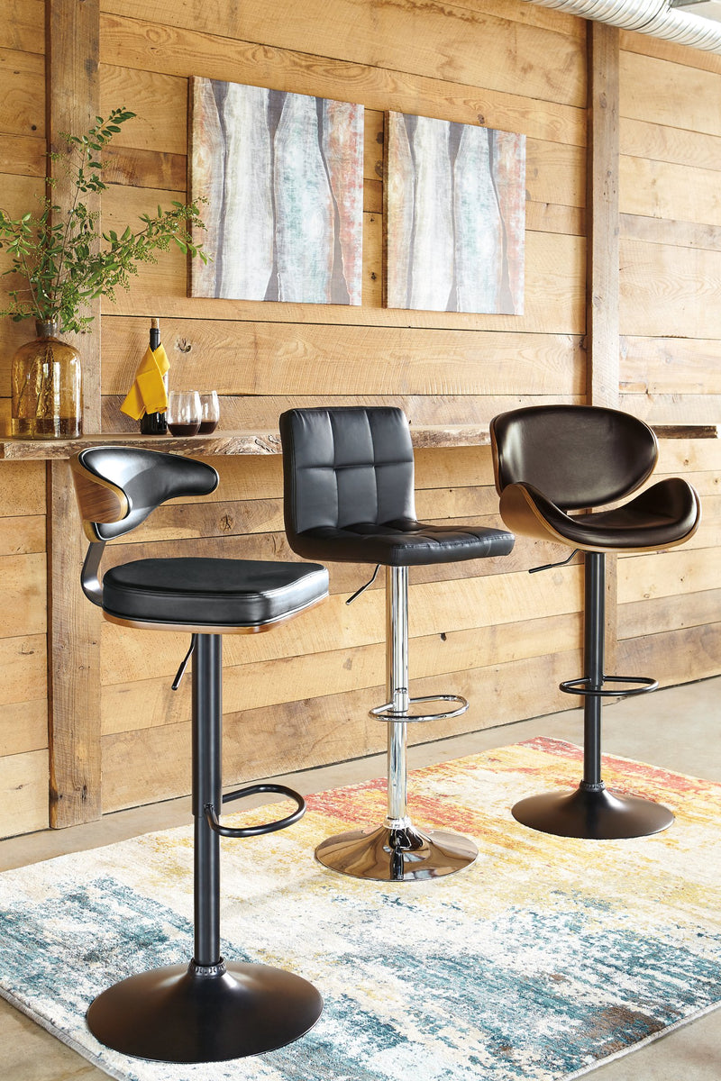 Bellatier Adjustable Height Bar Stool - Coastal Roots Furniture (Courtenay, BC)