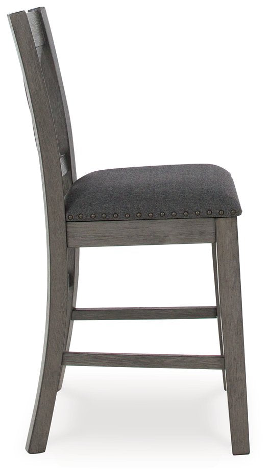 Caitbrook Counter Height Dining Table and Bar Stools (Set of 7) - Coastal Roots Furniture (Courtenay, BC)