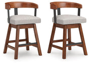 Ralene Counter Height Barstool (Set of 2) - Coastal Roots Furniture (Courtenay, BC)
