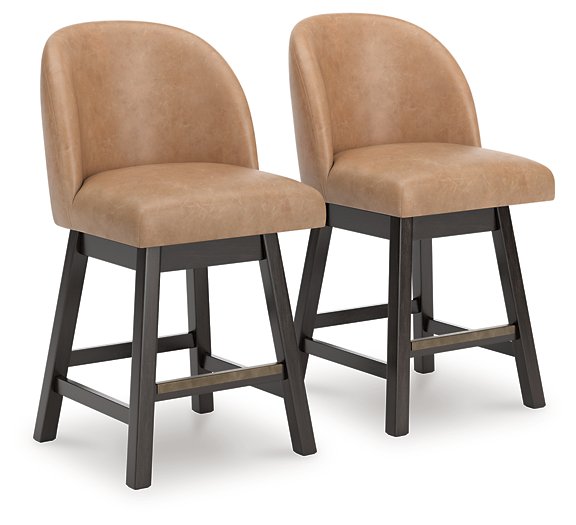 Neymorton Counter Height Barstool (Set of 2) - Coastal Roots Furniture (Courtenay, BC)