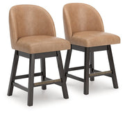 Neymorton Counter Height Barstool (Set of 2) - Coastal Roots Furniture (Courtenay, BC)