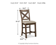 Moriville Counter Height Dining Set - Coastal Roots Furniture (Courtenay, BC)