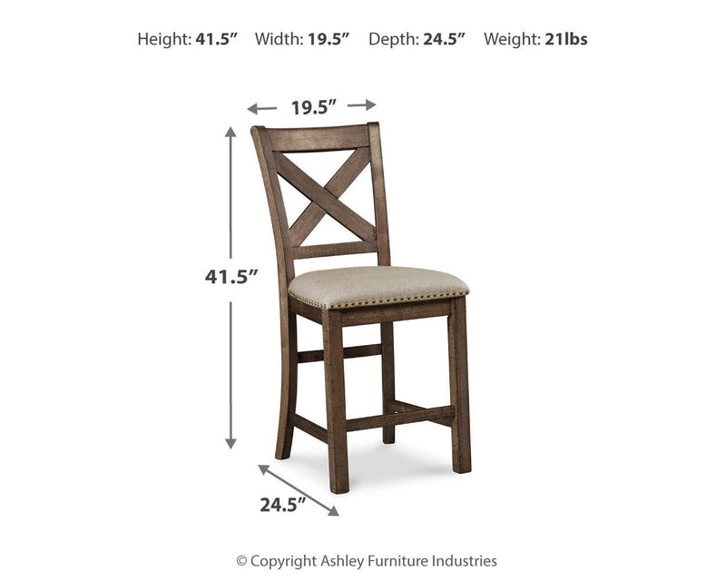 Moriville Counter Height Dining Set - Coastal Roots Furniture (Courtenay, BC)