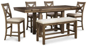 Moriville Counter Height Dining Set - Coastal Roots Furniture (Courtenay, BC)