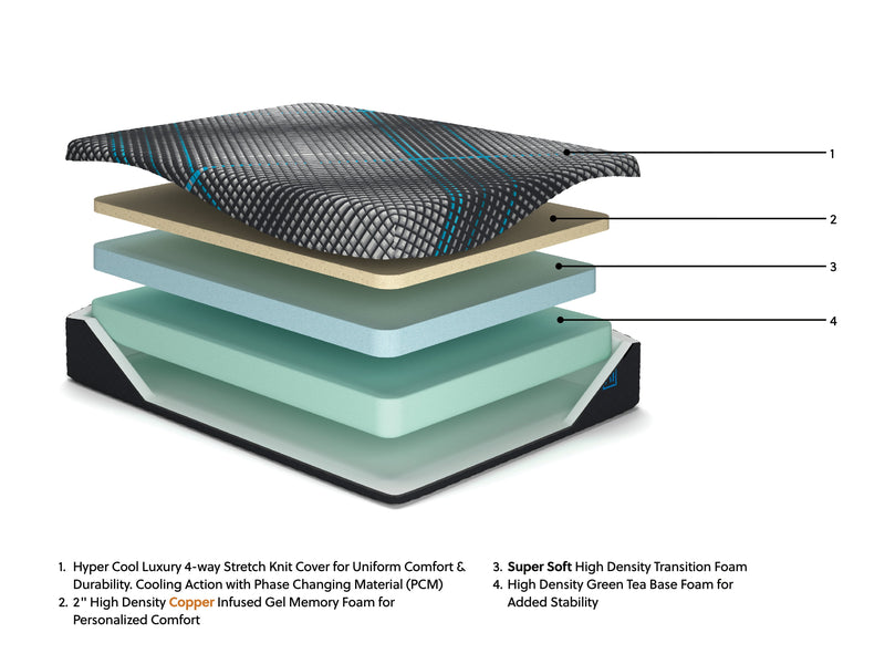 Millennium 2.0 Foam 12 Inch Mattress - Coastal Roots Furniture (Courtenay, BC)