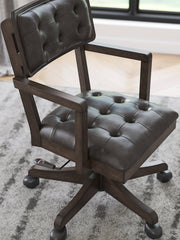 Breckington Home Office Desk Chair - Coastal Roots Furniture (Courtenay, BC)