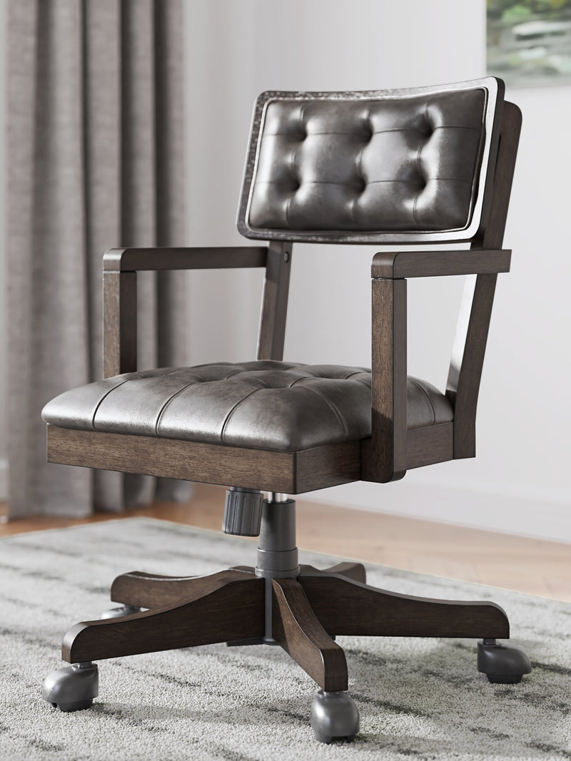 Breckington Home Office Desk Chair - Coastal Roots Furniture (Courtenay, BC)