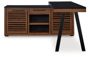 Kallari Credenza with Desk Return - Coastal Roots Furniture (Courtenay, BC)