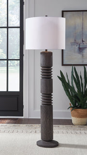 Fainwell Floor Lamp - Coastal Roots Furniture (Courtenay, BC)
