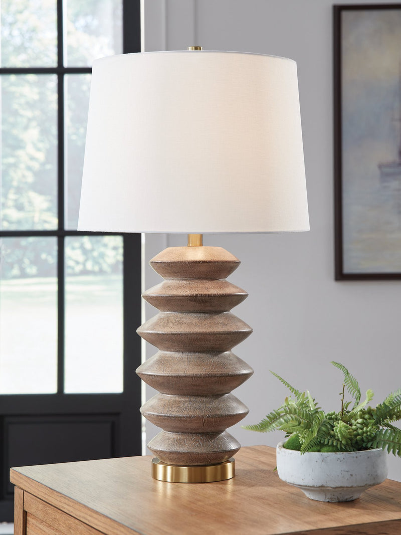 Jyllyard Table Lamp - Coastal Roots Furniture (Courtenay, BC)