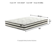 Chime 10 Inch Hybrid 10 Inch Mattress and Pillow - Coastal Roots Furniture (Courtenay, BC)