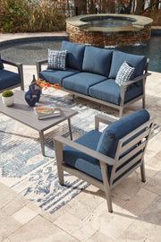 Gali Outdoor Sofa/Chairs/Table Set (Set of 4) - Coastal Roots Furniture (Courtenay, BC)